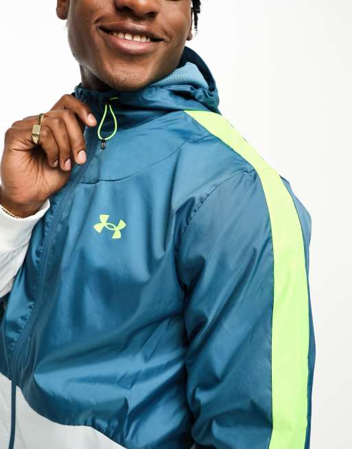 Under Armour Mens Legacy Windbreaker Jacket - Blue