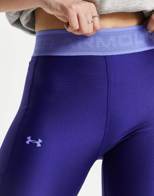 Under Armour - Legging à taille haute - Violet