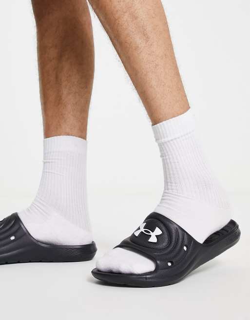 Under armour locker slide hot sale sandals