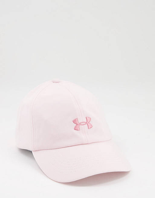 Under Armour logo cap in pink
