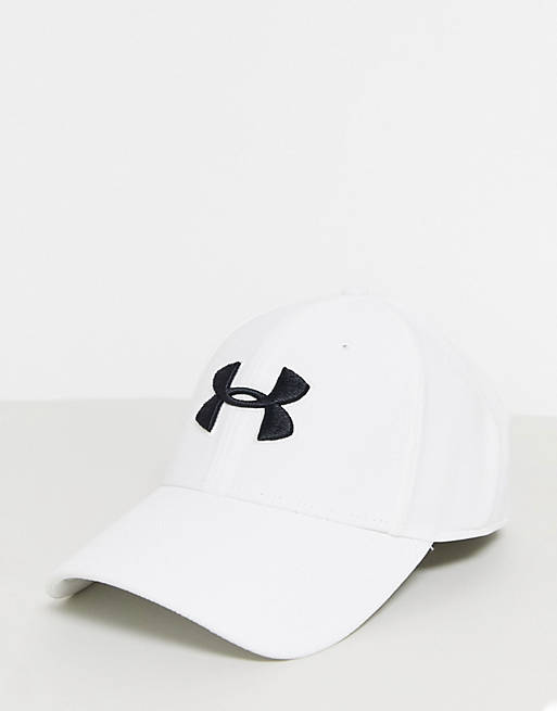  Caps & Hats/Under Armour logo cap in white 