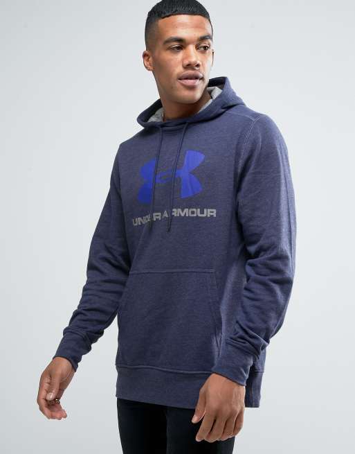 Under armour hot sale hoodie fashion navy