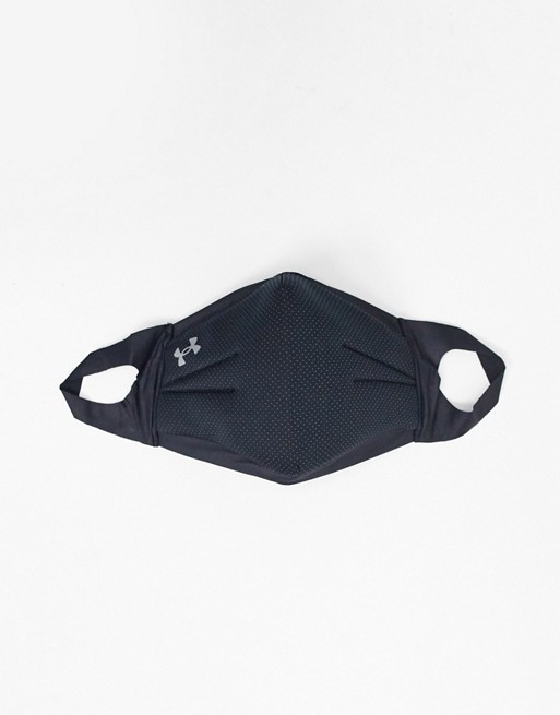 Under Armour logo sports face covering in black
