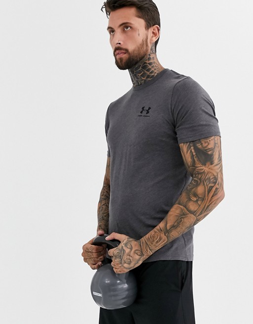 Under Armour logo t-shirt in grey