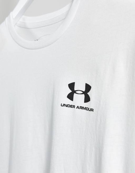 Under Armour logo t-shirt in white