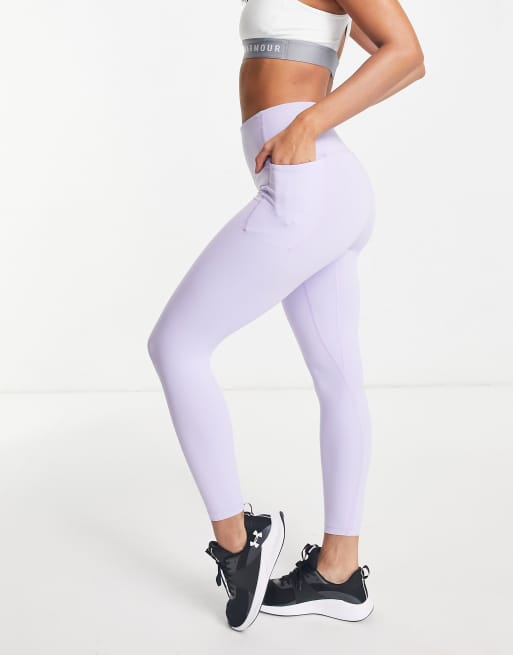 Under Armour Accelerate Engineered Crop Legging Purple