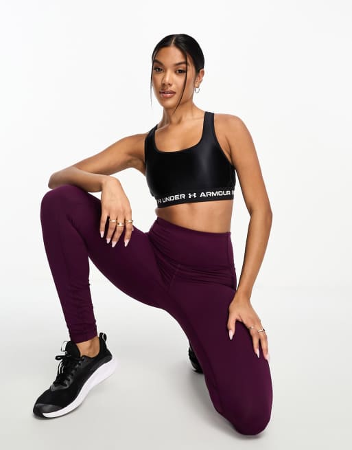 Брюки Meridian Leggings Under Armour, цвет Purple Stone/Metallic