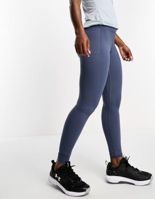 Under Armour - Meridian - Leggings in Grau mit extrem hohem Bund