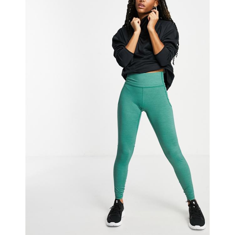 Under Armour Meridian leggings in green heather