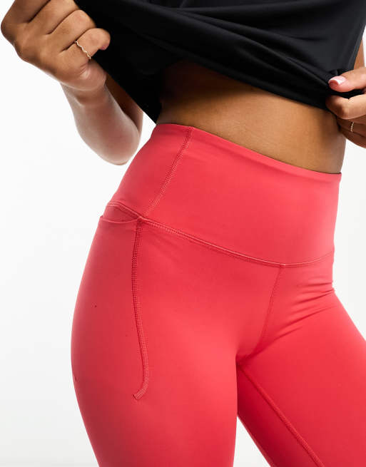 Fabletics, Pants & Jumpsuits, Fabletics Powerhold Leggings Xs Lipstick  Red Pants