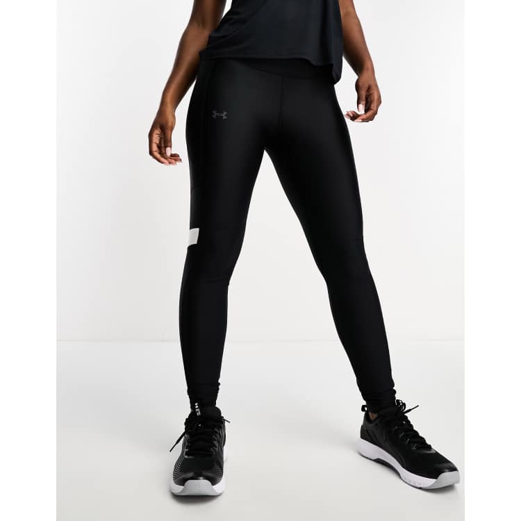 Under Armour mesh panel leggings in navy