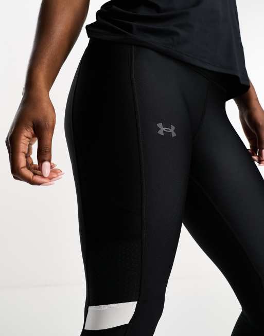 Mesh Panel Leggings - Black