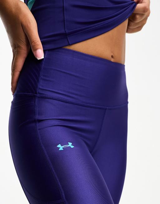 Under Armour Armourvent Mesh Compression Legging Academy Blue