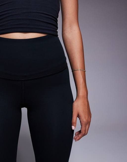 Under Armour - Motion - Leggings neri a vita molto alta, 3 di 5