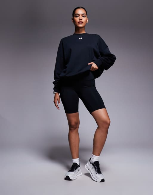 Under Armour - Motion - Leggingshort in zwart, 2 van 5