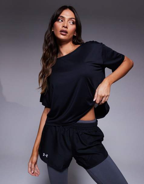 Under Armour - Motion - T-shirt met korte mouwen in zwart - view 1