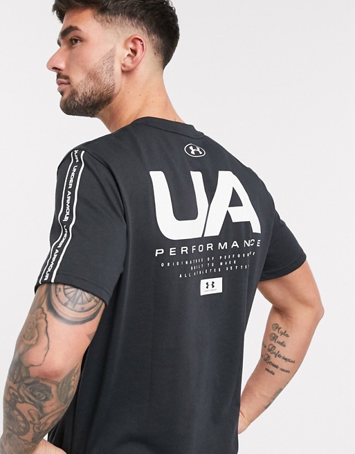 Under Armour originators back logo t-shirt in black