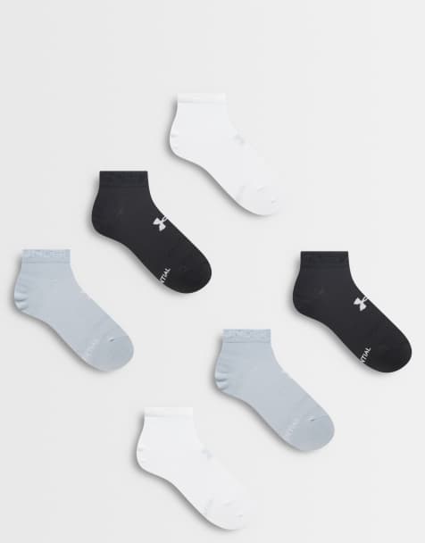 Under Armour - pack de 6 calcetines bajos Essential en multi - view 1