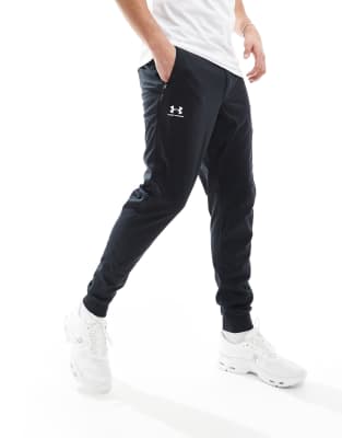 Under Armour - Pantalon de jogging style sport en maille - Noir
