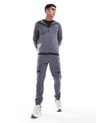 Under Armour - Pantalon de jogging technique fonctionnel - Gris castlerock