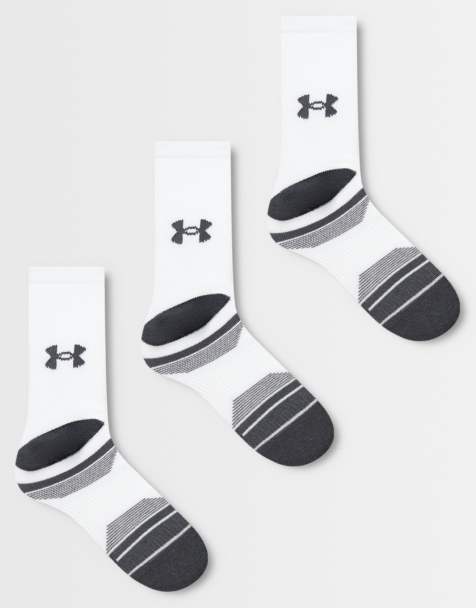 Under Armour Performance 3-pak skarpetek crew w kolorze białym - view 1