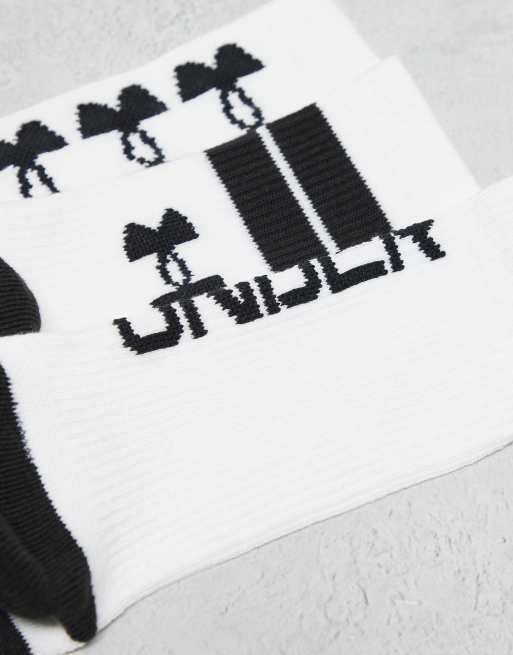 Under Armour - Performance - Confezione da 3 paia di calzini bianchi, 2 di 3