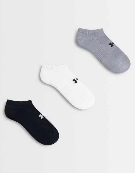 Under Armour - Performance - Pakke med 3 par hvide sportssokker - view 1