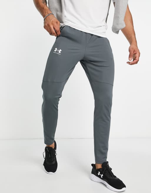 Under Armour pique track joggers in grey | ASOS