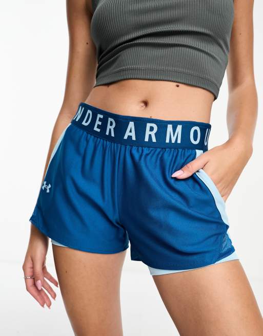 Under armour cheap light blue shorts