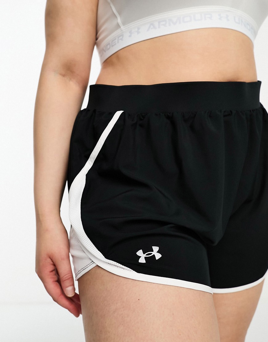 Under Armour Plus Fly By 2.0 Short in black