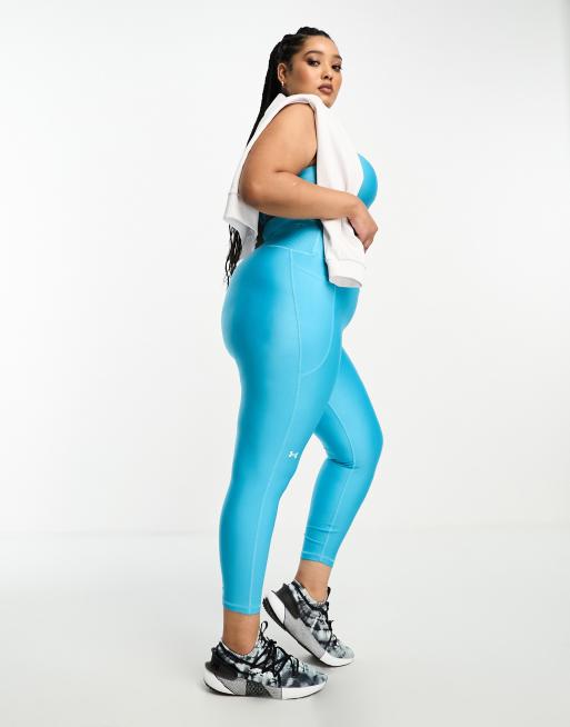 Under Armour Plus Hi ankle leggings in blue