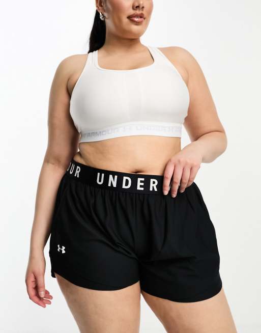 Plus size shop under armour shorts