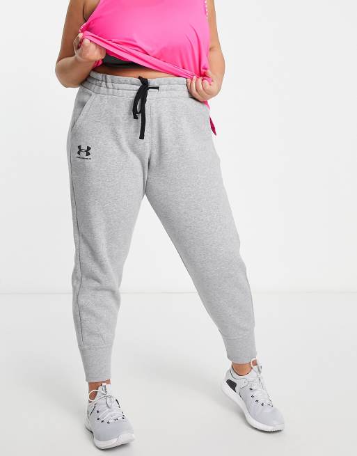 Pants Under Armour Rival Fleece Joggers-GRY