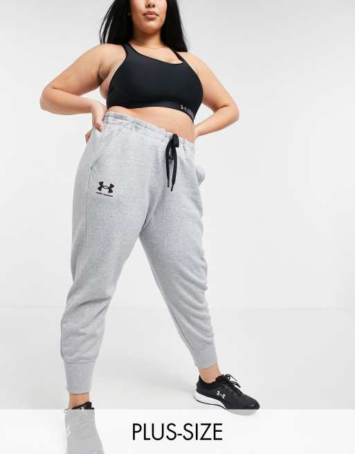 tracksuit Under Armour Rival Fleece Joggers - 001/Black/White/White - women´s  