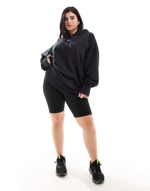 UNDER ARMOUR Oversized hoodie in black