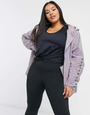 plus size under armour jackets