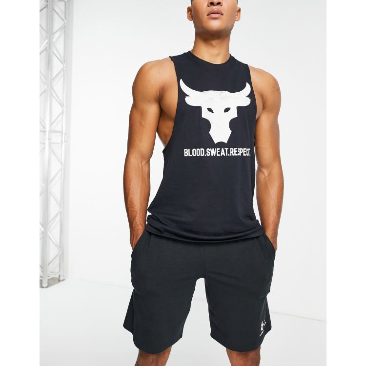 Under Armour - Project Rock Brahma Bull - Canotta nera