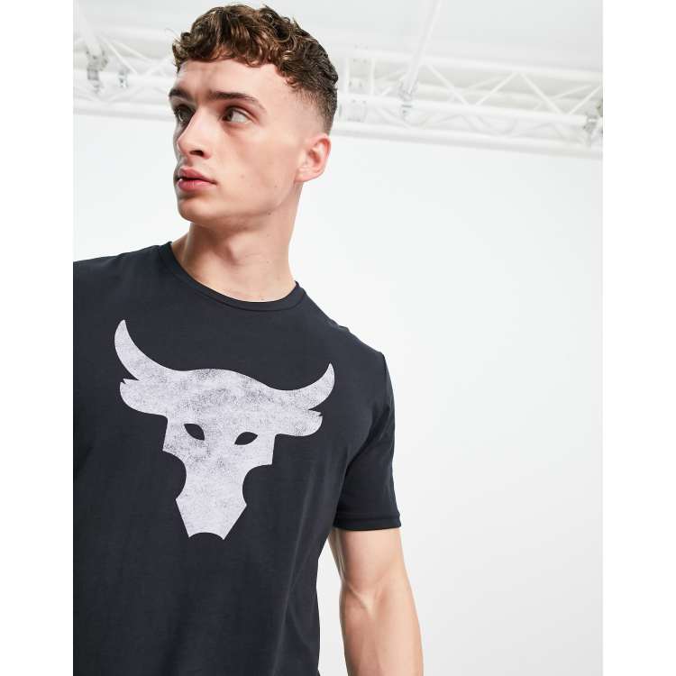 Under Armour Project Rock Brahma Bull t-shirt in black