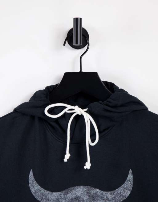 Under Armour - Project Rock - Mouwloze hoodie van terry in zwart, 4 van 4
