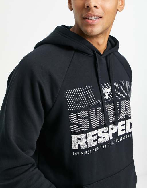 Under armour the rock on sale hoodie