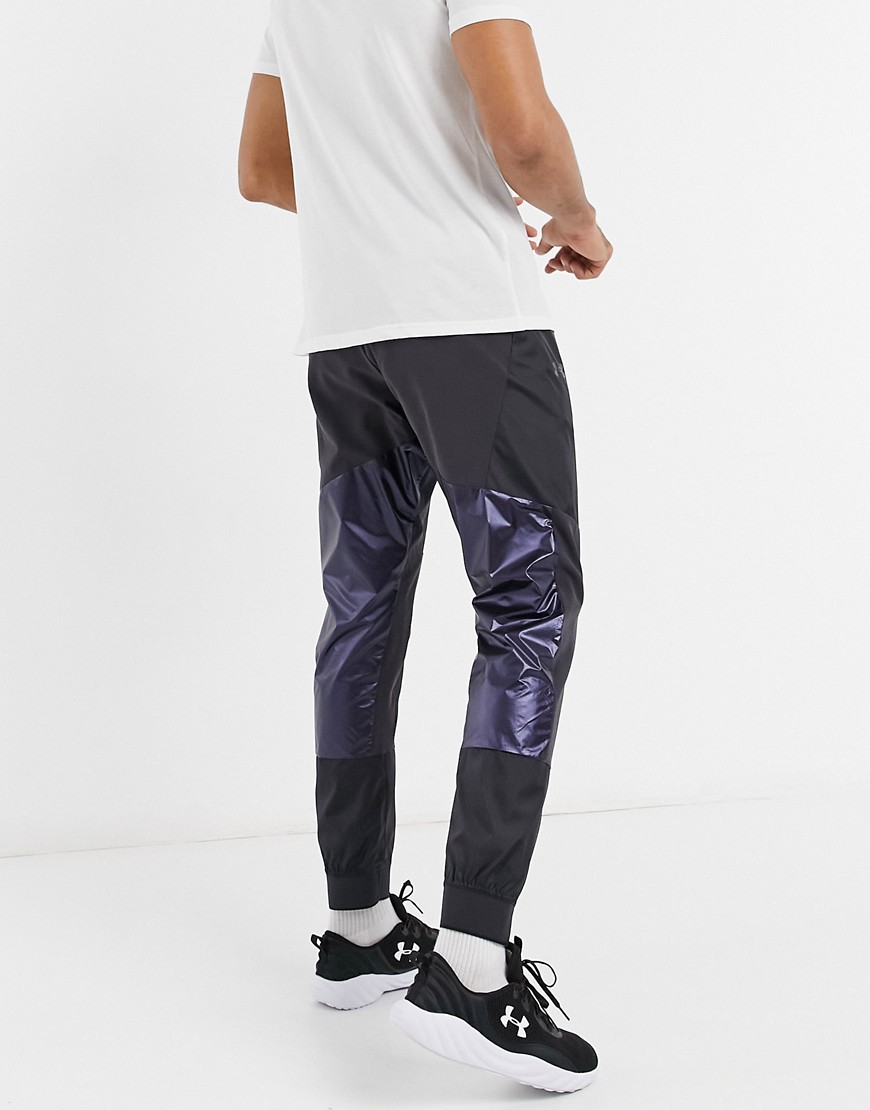 Under Armour Recover Legacy sweatpants in black