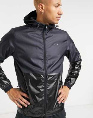 black under armour windbreaker