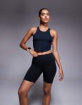 [Under Armour] Under Armour Rival 7 inch shorts in black XL Black
