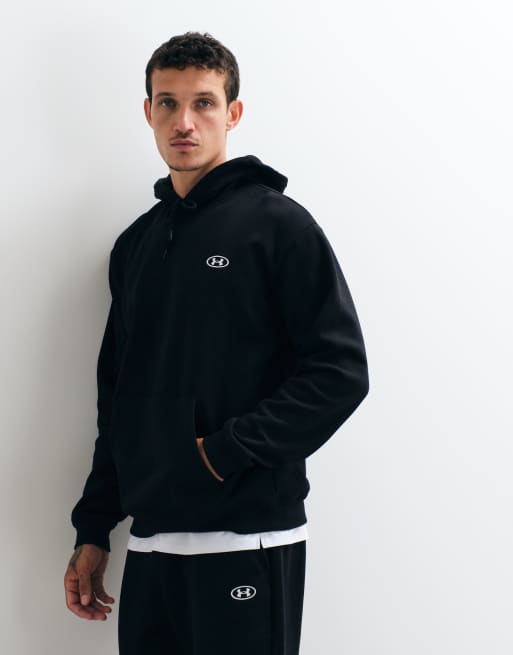 Under Armour Rival bluza z kapturem w kolorze czarnym, 5 z 5