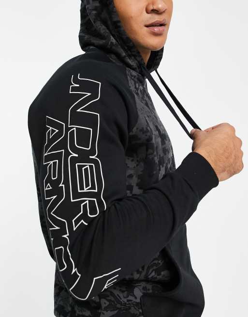 Black and camo under cheap armour hoodie