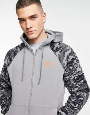 Under armour shop icon camo hoodie