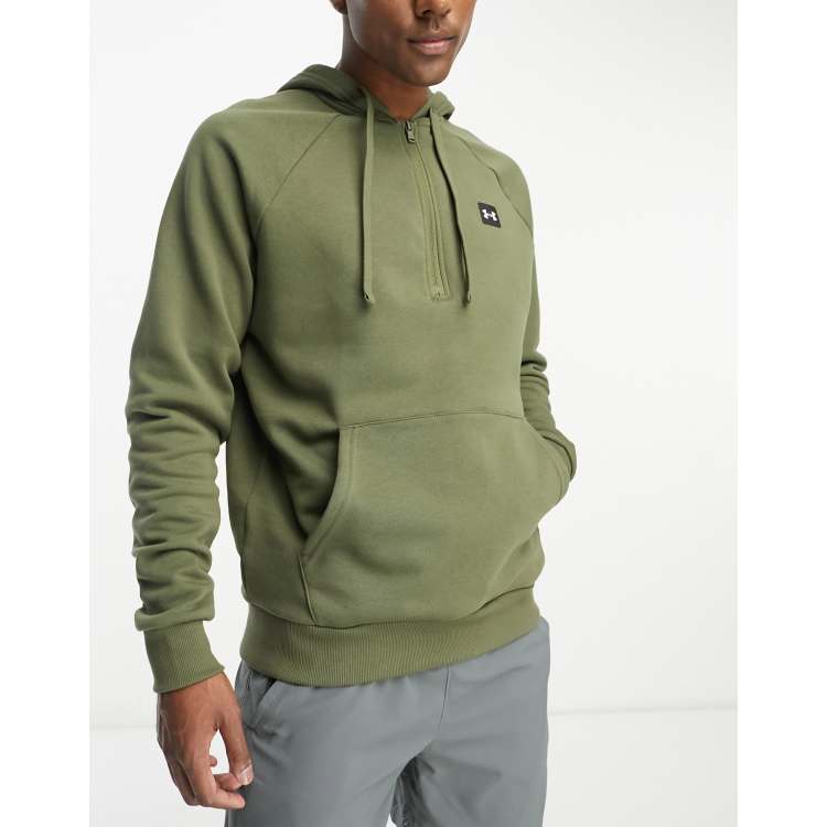 Grey and green under clearance armour hoodie