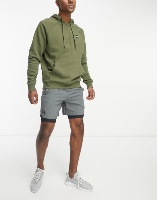 Green under armor on sale hoodie