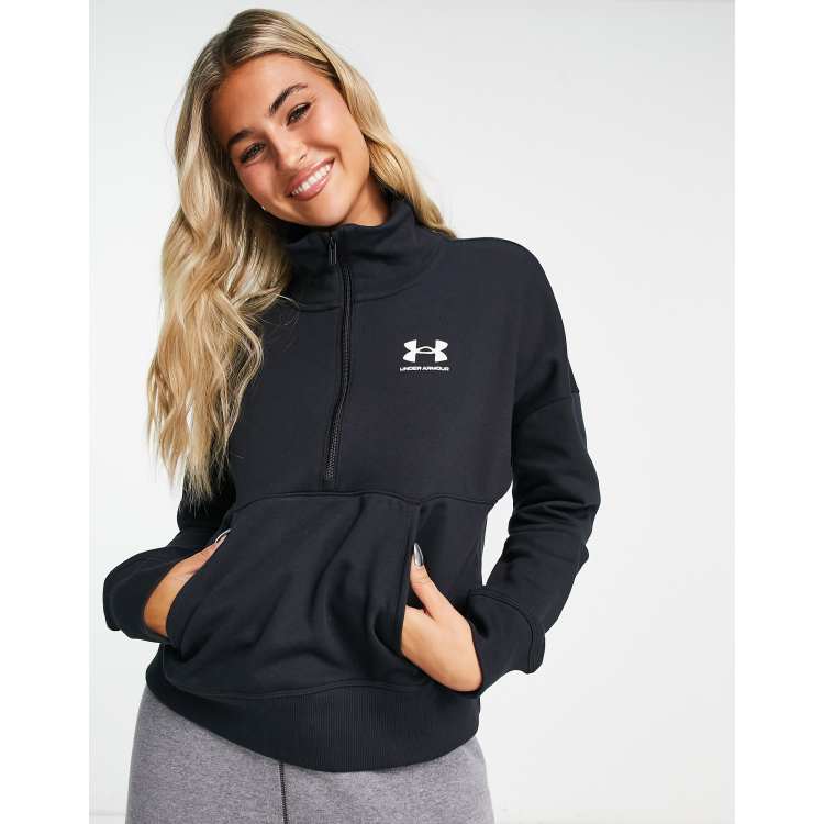 Under Armour Women's Rival Fleece Half Zip