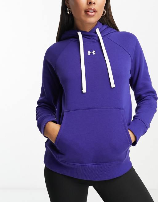 Under Armour Rival Fleece HB Hoodie in navy